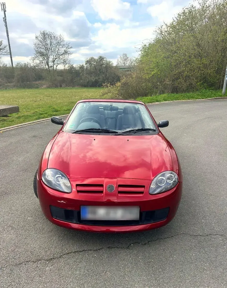Second-hand MG TF 116 CP (85 kW) 2005 Roșu Cabrio