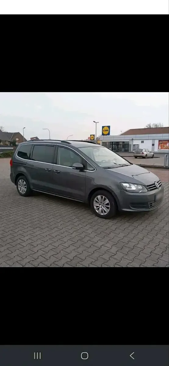 Gebraucht VW Sharan 105 PS (77 kW) 2012 Grau Van / Kleinbus