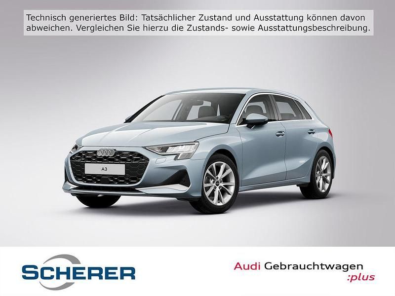 Pfeilgrau perleffekt (metallic) Gebraucht 2025 Audi A3 Ambiente Limousine | 32.990 € (Fairer Preis) - Bild 1/4