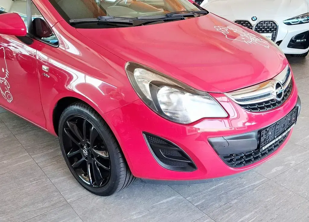 Gebraucht Opel Corsa Active 87 PS (63 kW) 2014 Rot Kleinwagen