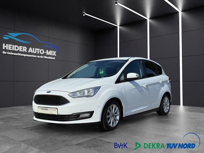 Weiß Gebraucht 2016 Ford C-MAX Business Edition Van / Kleinbus | 10.499 € (Fairer Preis) - Bild 1/4