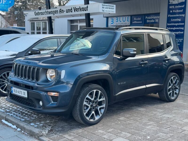 Slate blue pearl coat Gebraucht 2022 Jeep Renegade SUV | 25.990 € (Fairer Preis) - Bild 1/4