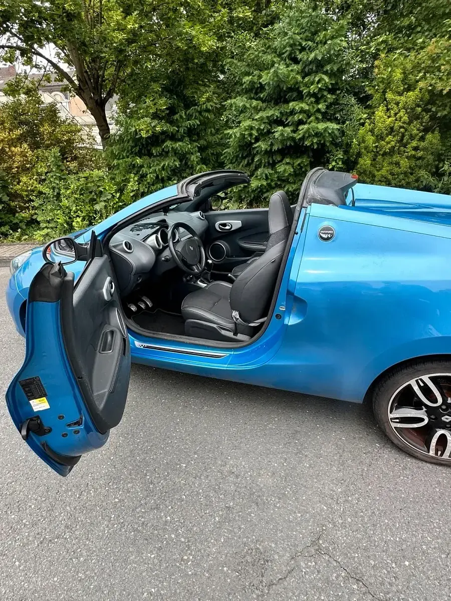 Gebraucht Renault Wind 102 PS (75 kW) 2012 Blau Cabrio