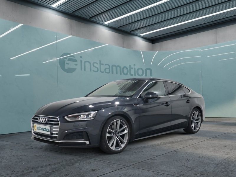Grau Gebraucht 2019 Audi A5 Sport Coupé | 32.720 € (Etwas zu teuer) - Bild 1/4