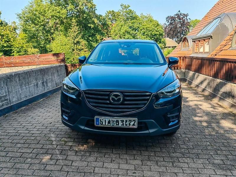 Blau Gebraucht 2016 Mazda CX-5 Sports-Line SUV | 10.999 € (Fairer Preis) - Bild 1/4