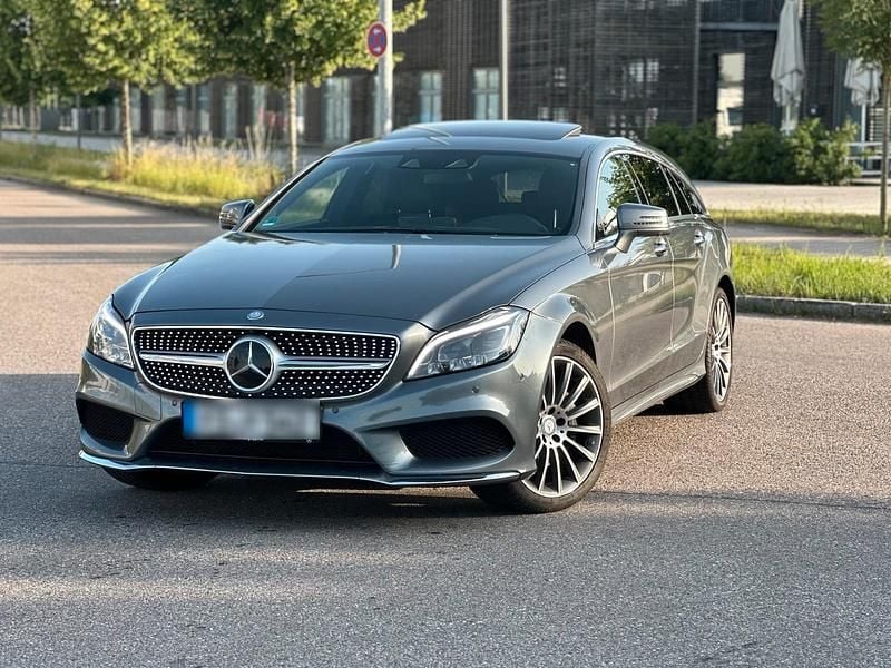 Grau Gebraucht 2016 Mercedes CLS400 Shooting Brake Kombi | 24.990 € - Bild 1/4