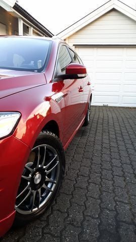 Gebraucht Ford Mondeo Titanium 116 PS (85 kW) 2012 Rot metallic Kombi