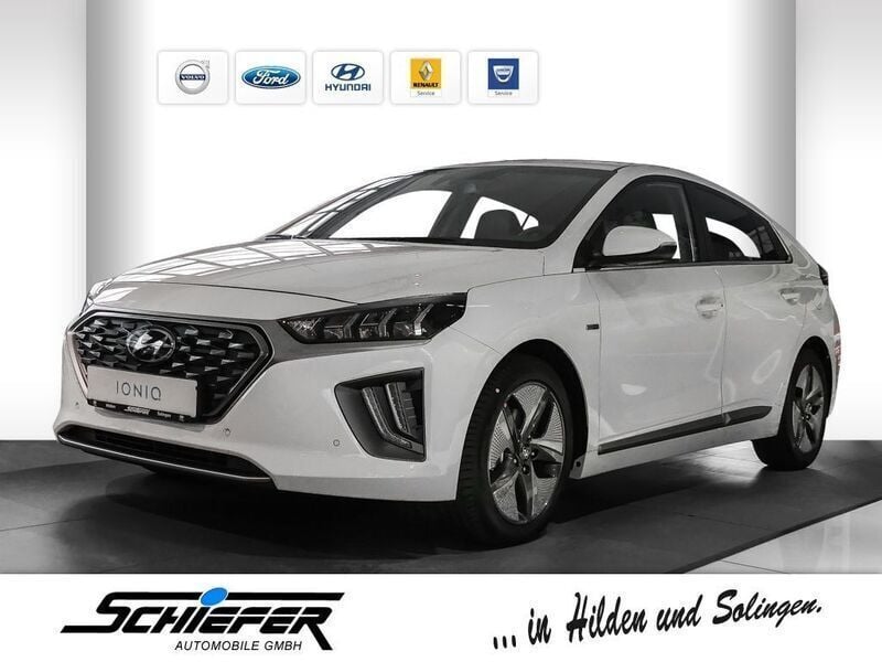 Weiß Gebraucht 2019 Hyundai Ioniq Premium Kleinwagen | 27.490 € - Bild 1/4