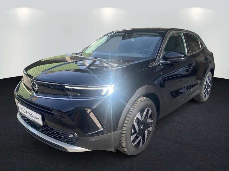 Diamant schwarz/karbon schwarz (metallic) Gebraucht 2022 Opel Mokka-e Elegance SUV | 18.990 € (Guter Preis) - Bild 1/4