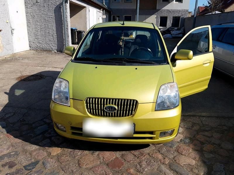 Gebraucht Kia Picanto 65 PS (47 kW) 2007 Gelb Kleinwagen
