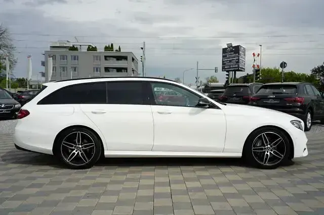 Brugt Mercedes E200 AMG 184 HK (135 kW) 2017 Hvid Stationcar
