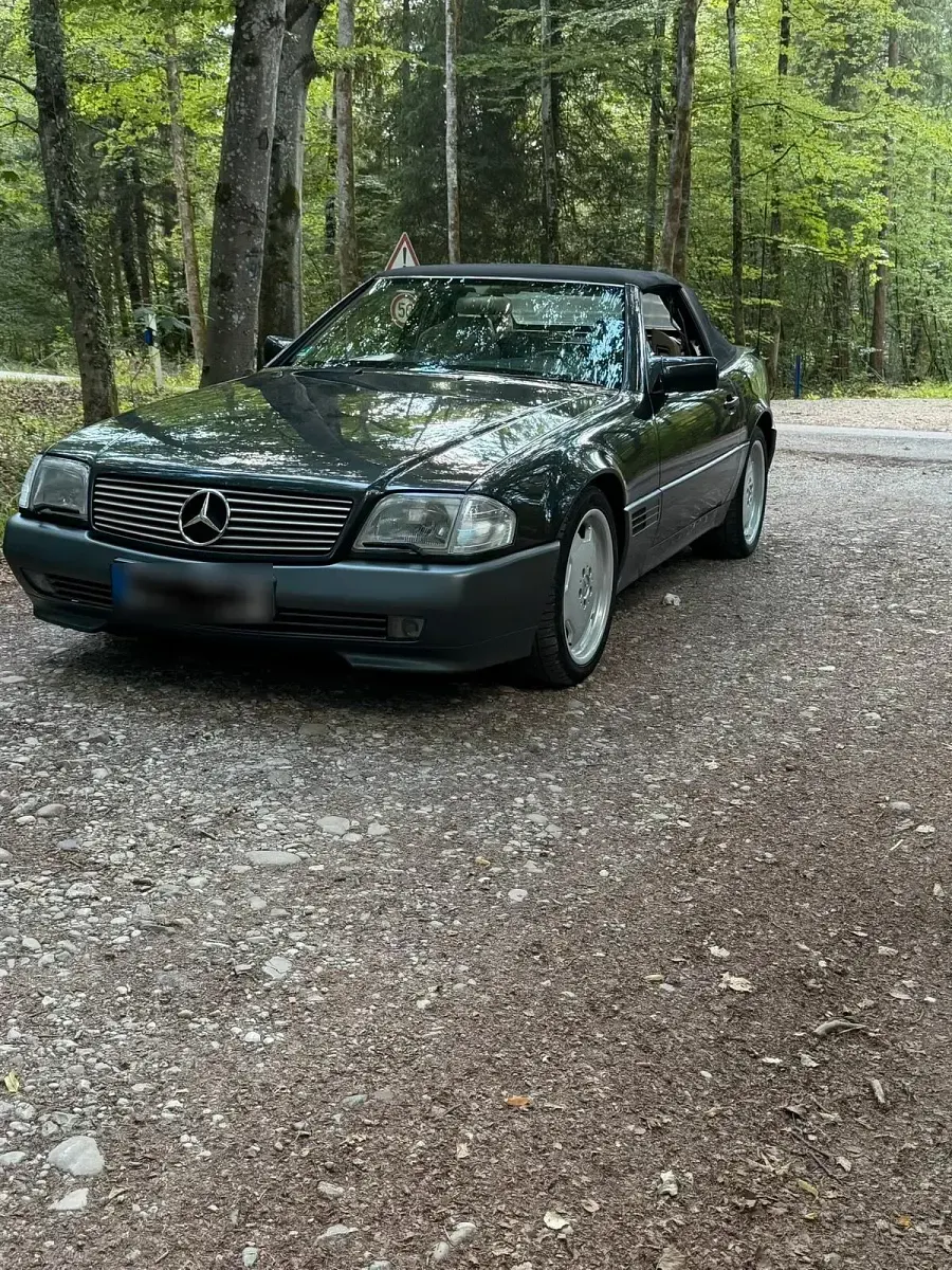 Gebraucht Mercedes SL500 326 PS (239 kW) 1991 Schwarz Cabrio