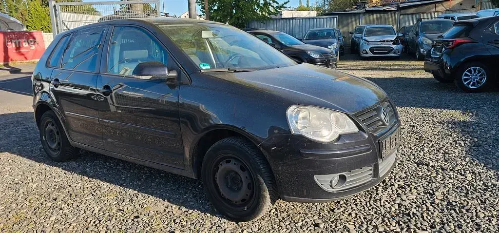 Gebraucht VW Polo United 69 PS (50 kW) 2008 Schwarz Kleinwagen