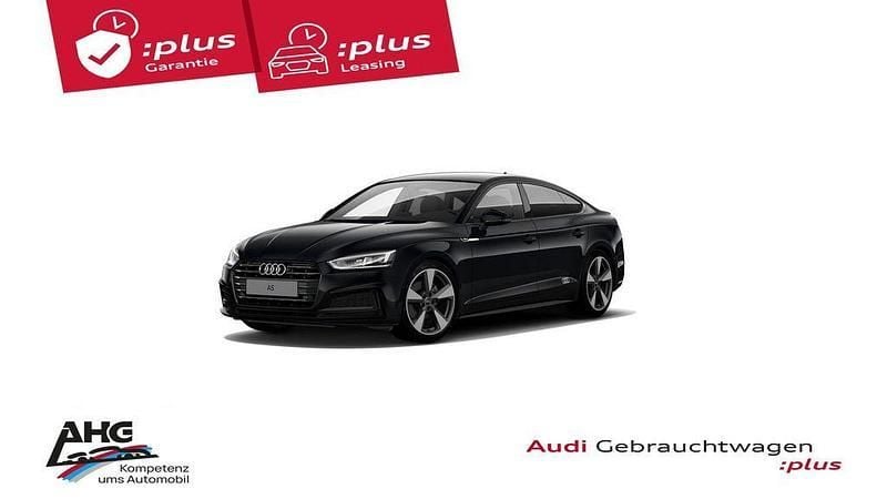Mythosschwarz metallic Gebraucht 2019 Audi A5 Sportback Sport Limousine | 26.740 € (Guter Preis) - Bild 1/4