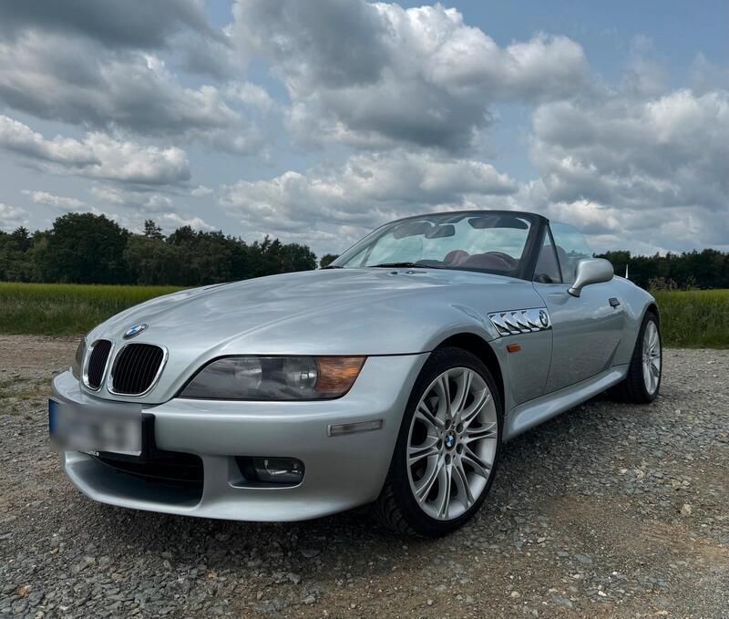 Silber Gebraucht 1997 BMW Z3 Cabrio | 12.900 € (Superpreis) - Bild 1/4