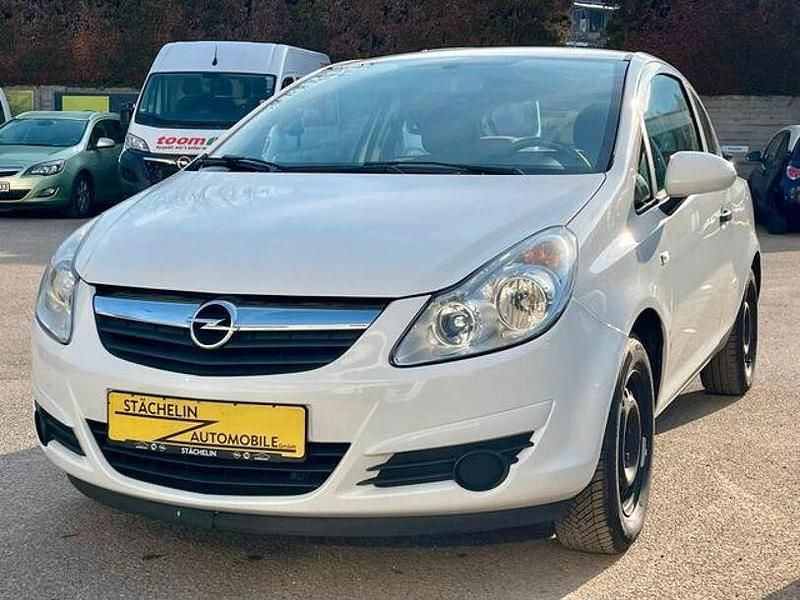 Gebraucht Opel Corsa Selection 60 PS (44 kW) 2009 Casablanca weiß Kleinwagen