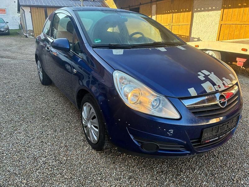 Gebraucht Opel Corsa Edition 80 PS (58 kW) 2008 Blau Kleinwagen