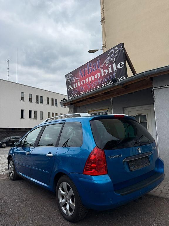 Blau Gebraucht 2006 Peugeot 307 Premium Kombi | 3.200 € (Teuer) - Bild 1/4