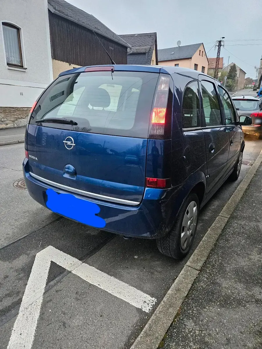 Gebraucht Opel Meriva 74 PS (54 kW) 2007 Blau Van / Kleinbus