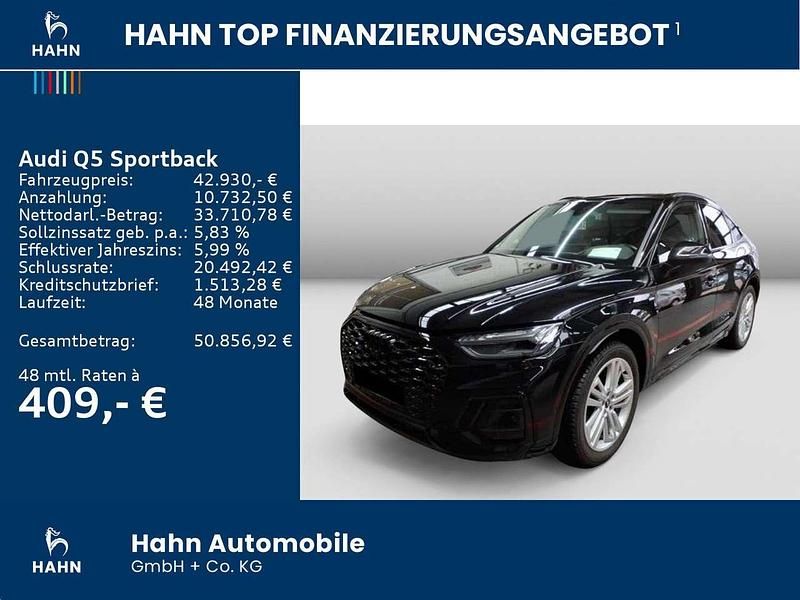 Gebraucht Audi Q5 S-Line 367 PS (269 kW) 2023 Mythosschwarz metallic SUV