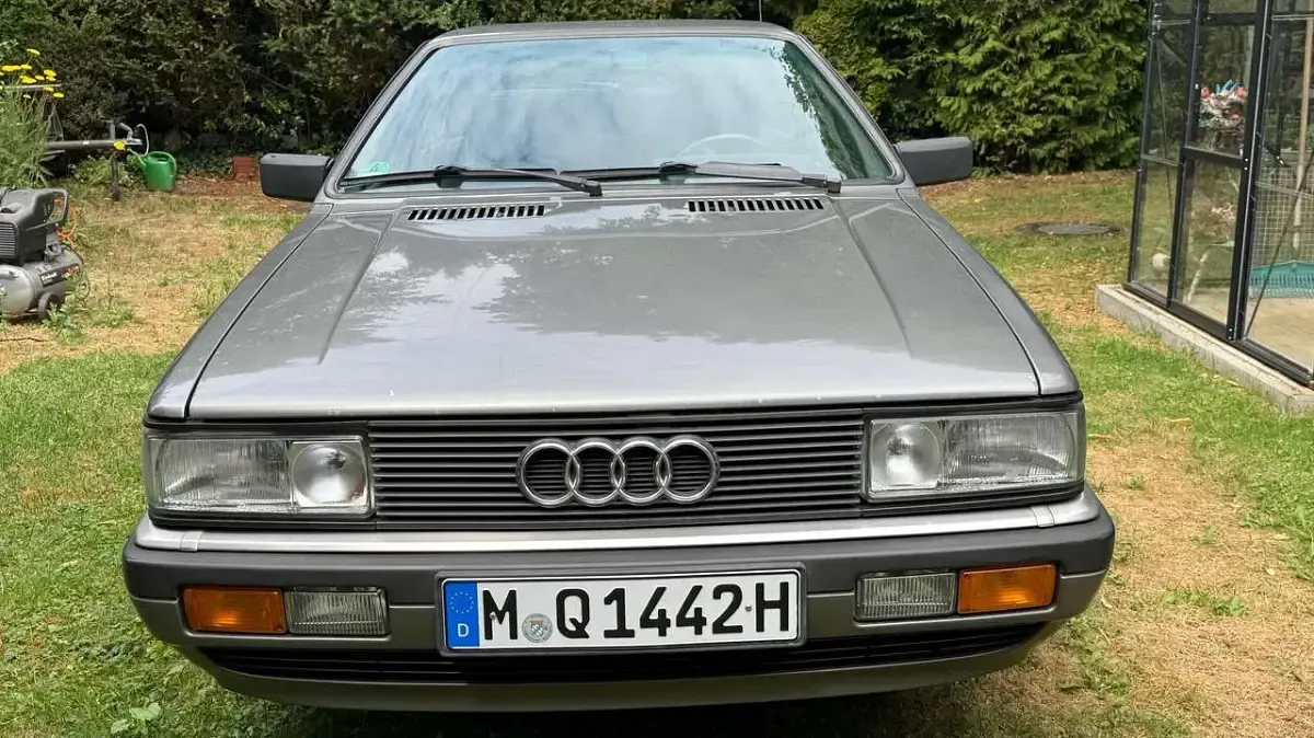 Gebraucht Audi Coupe GT 90 PS (66 kW) 1987 Silber Coupé
