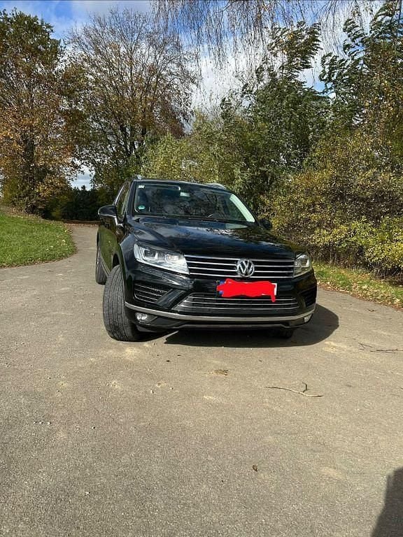 Schwarz Gebraucht 2015 VW Touareg SUV | 19.000 € (Superpreis) - Bild 1/4