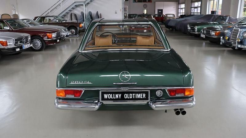 Gebraucht Mercedes SL280 170 PS (125 kW) 1969 Grün Cabrio