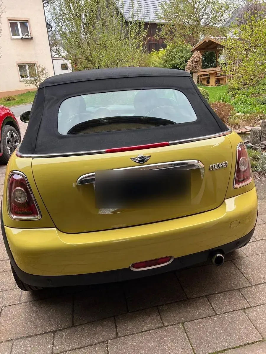 Gebraucht Mini ONE 120 PS (88 kW) 2010 Gelb Kleinwagen