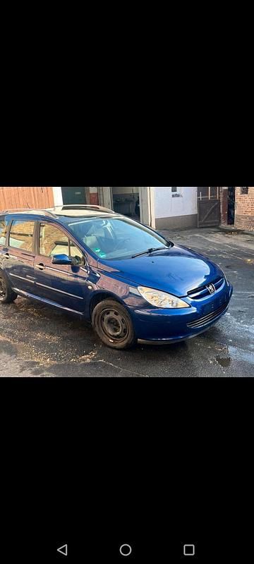 Blau Gebraucht 2003 Peugeot 307 Kombi | 1.200 € (Fairer Preis) - Bild 1/4