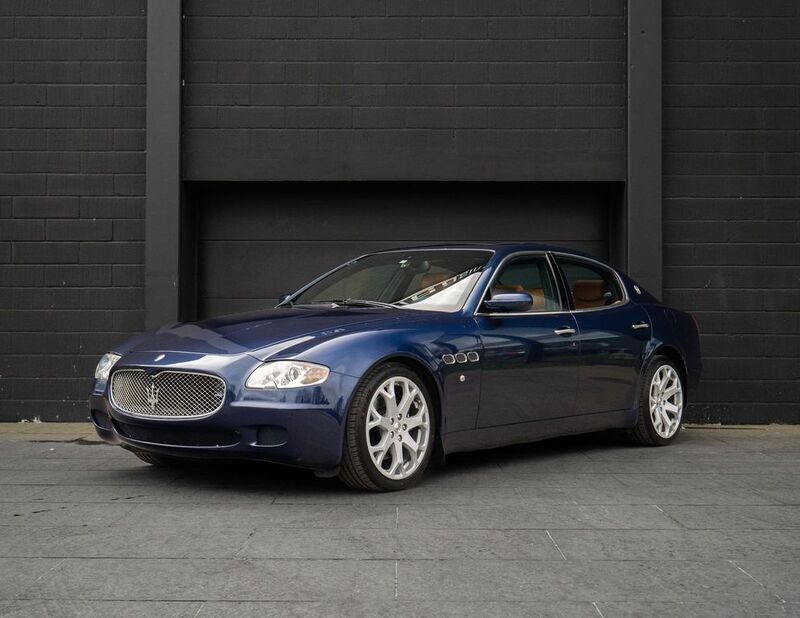 Blau Gebraucht 2007 Maserati Quattroporte GT Limousine | 20.990 € (Fairer Preis) - Bild 1/4