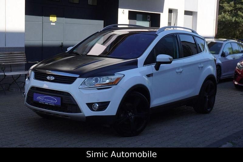 Gebraucht Ford Kuga Titanium 136 PS (100 kW) 2009 Weiß SUV