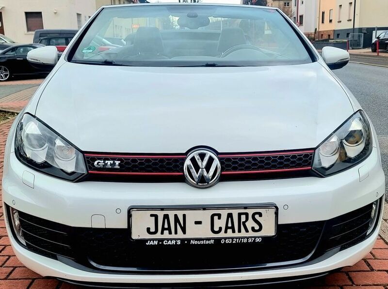 Weiß Gebraucht 2013 VW Golf Cabriolet GTI Cabrio | 9.800 € (Guter Preis) - Bild 1/4