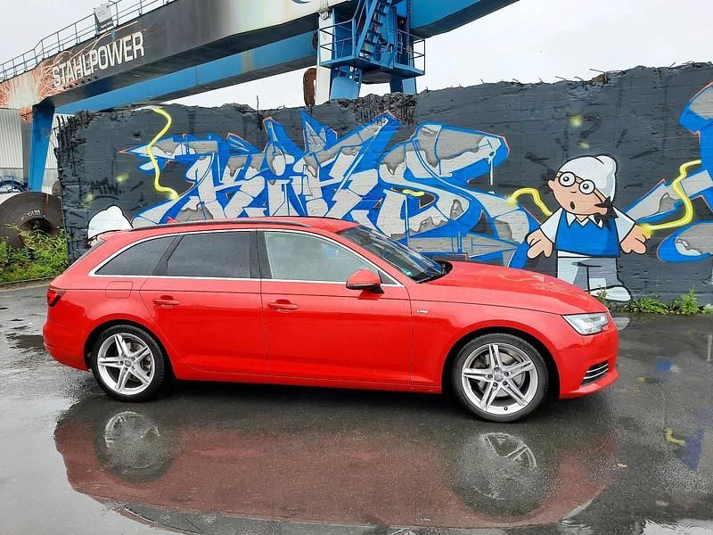 Gebraucht Audi A4 S-Line 150 PS (110 kW) 2017 Rot Kombi
