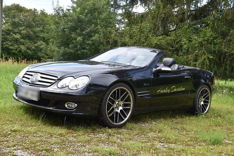 Gebraucht Mercedes SL350 2006 Schwarz Cabrio