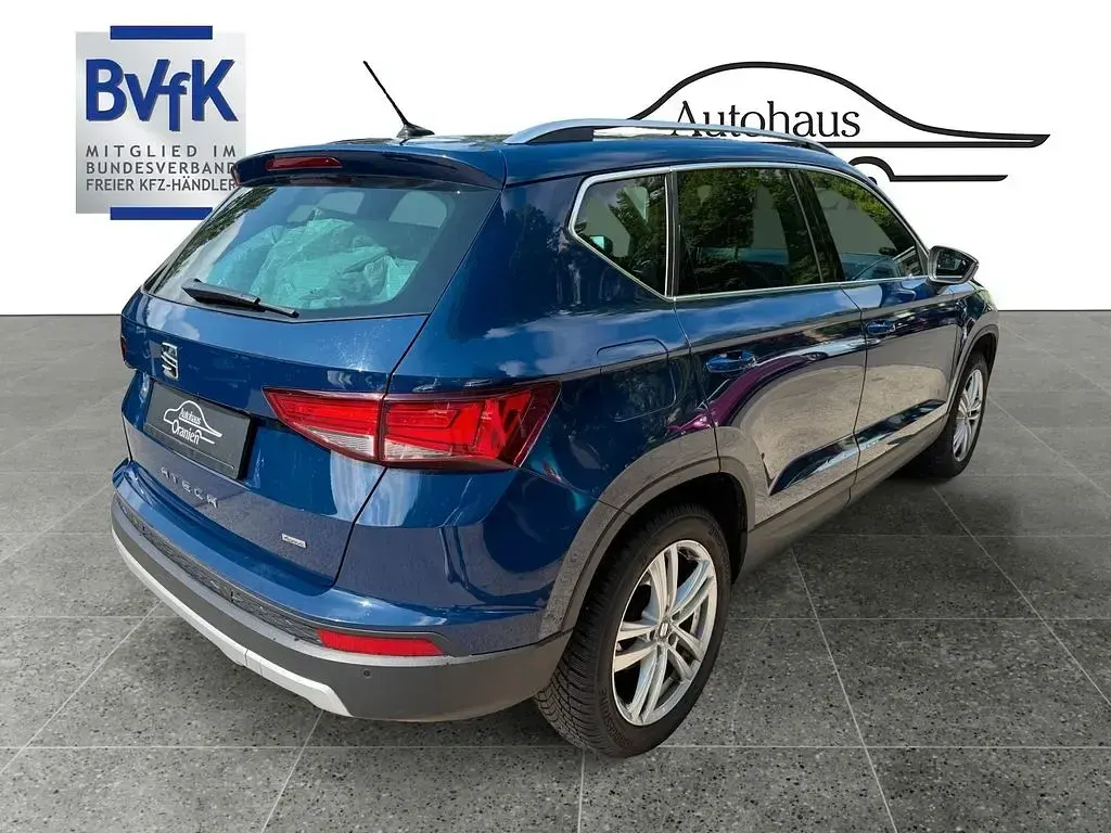 Brugt Seat Ateca 4Drive 150 HK (110 kW) 2017 Blå SUV