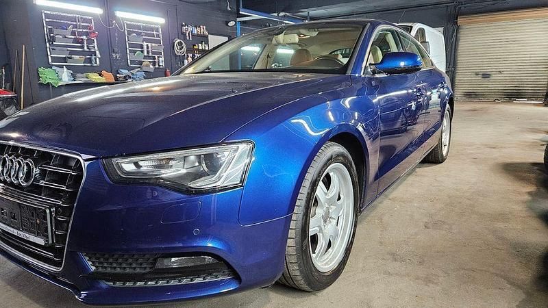 Blau Gebraucht 2012 Audi A5 Sportback Limousine | 14.900 € (Fairer Preis) - Bild 1/4