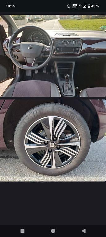 Gebraucht Seat Mii Cosmopolitan 60 PS (44 kW) 2017 Violet Kleinwagen