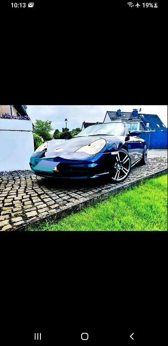 Gebraucht Porsche 996 320 PS (235 kW) 2002 Blau Cabrio