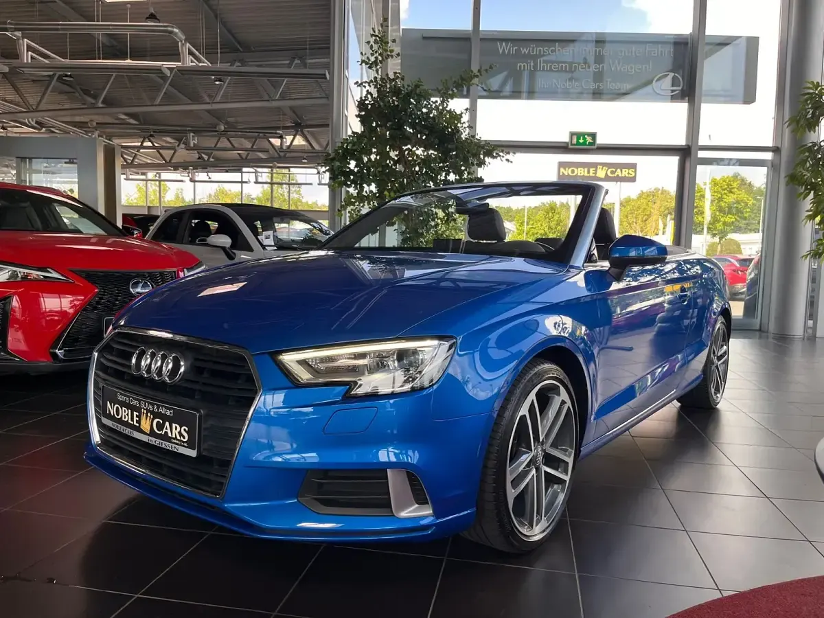 Gebraucht Audi A3 Cabriolet Sport 150 PS (110 kW) 2018 Arablau kristalleffekt Cabrio
