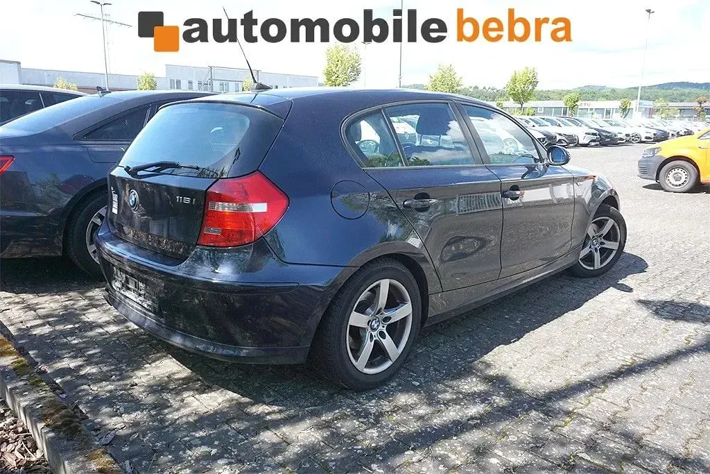 Brugt BMW 116 116 HK (85 kW) 2007 Blå Hatchback