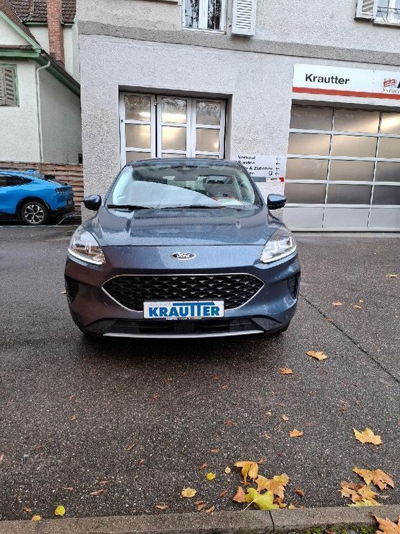 Chromablau metallic (metallic) Gebraucht 2021 Ford Kuga Trend SUV | 20.790 € (Guter Preis) - Bild 1/4