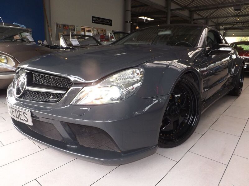 Grau Gebraucht 2003 Mercedes SL350 Cabrio | 14.850 € (Guter Preis) - Bild 1/4