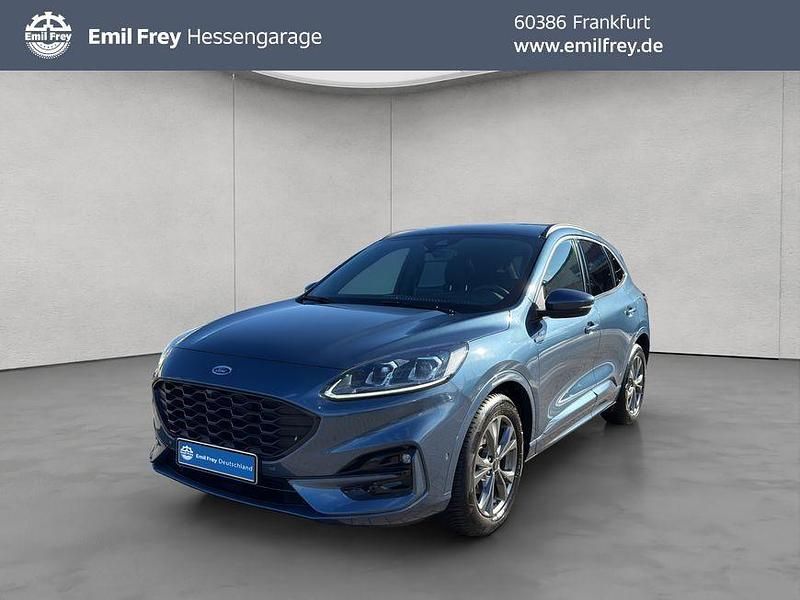 Chrome blue metallic Gebraucht 2023 Ford Kuga ST-Line X SUV | 21.950 € (Superpreis) - Bild 1/4