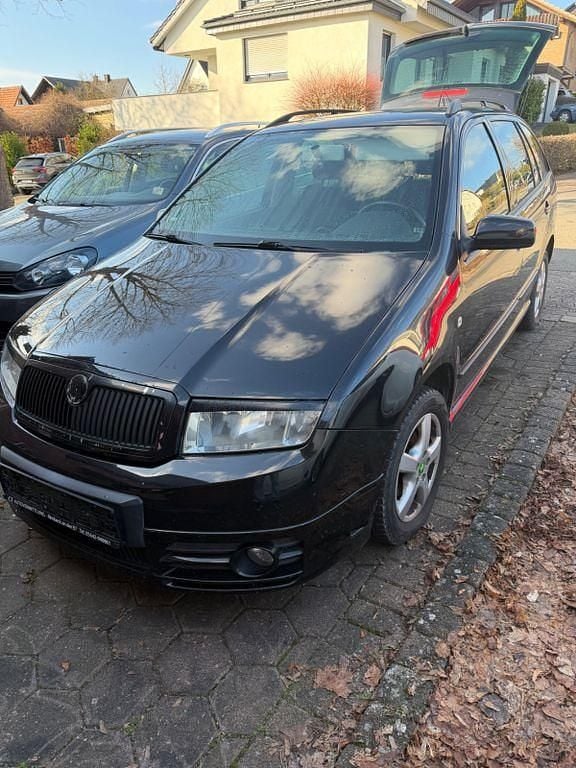 Gebraucht Skoda Fabia 80 PS (58 kW) 2008 Schwarz Kombi