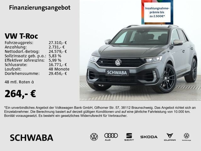 Indiumgrau metallic Gebraucht 2020 VW T-Roc R SUV | 28.790 € (Fairer Preis) - Bild 1/4