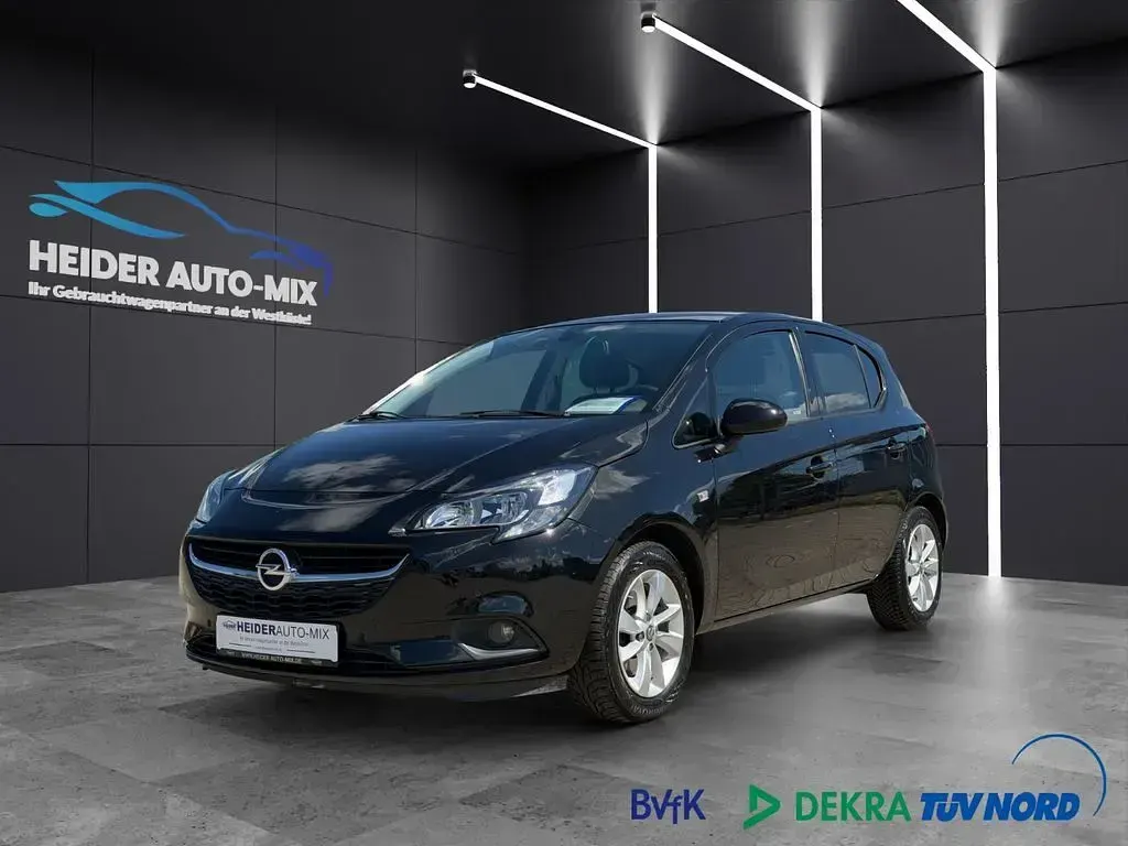 Gebraucht Opel Corsa 101 PS (74 kW) 2018 Schwarz Kleinwagen