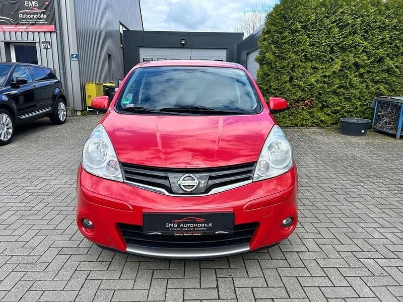 Gebraucht Nissan Note I-Way 88 PS (64 kW) 2011 Rot Kleinwagen