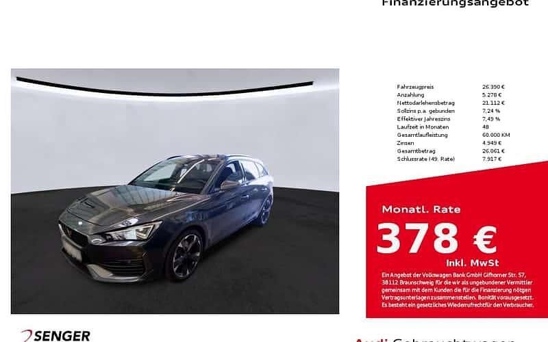 Magnetic grau Gebraucht 2022 Cupra Leon Kombi | 26.390 € (Fairer Preis) - Bild 1/4