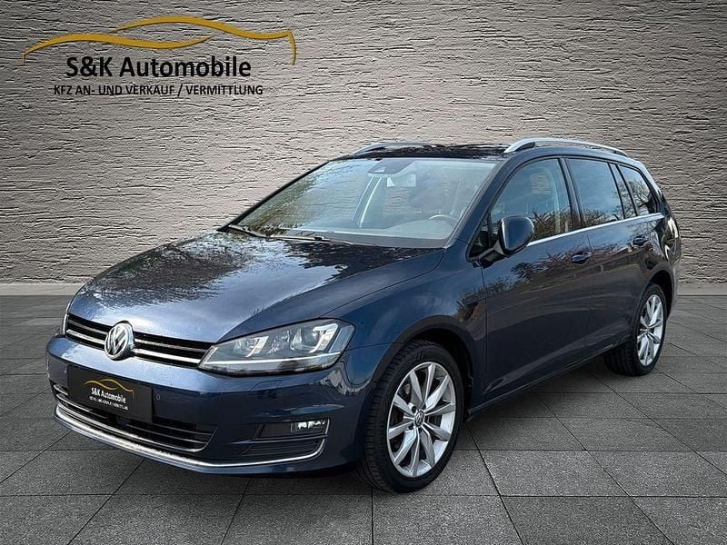 Gebraucht VW Golf VII Highline 150 PS (110 kW) 2015 Blau Kombi