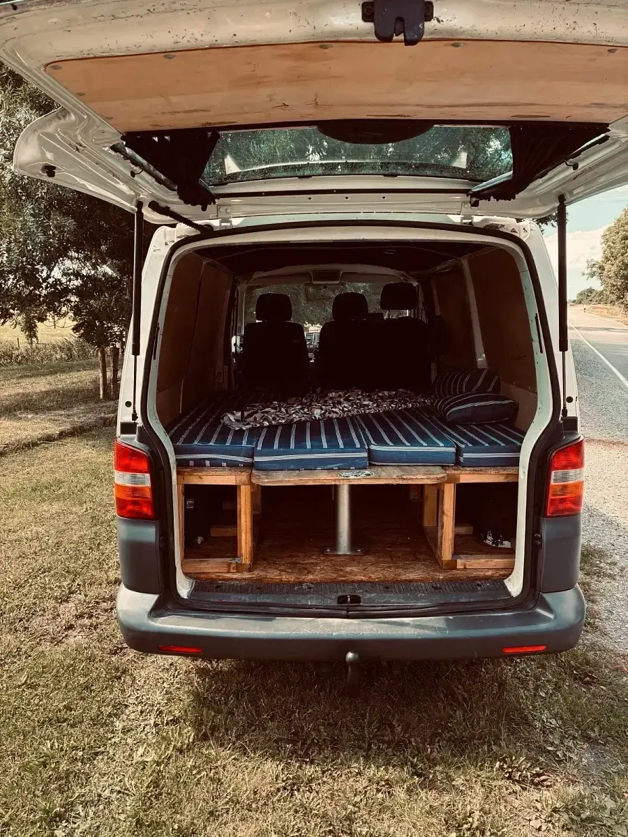 Gebraucht VW T5 88 PS (64 kW) 2007 Blau Van
